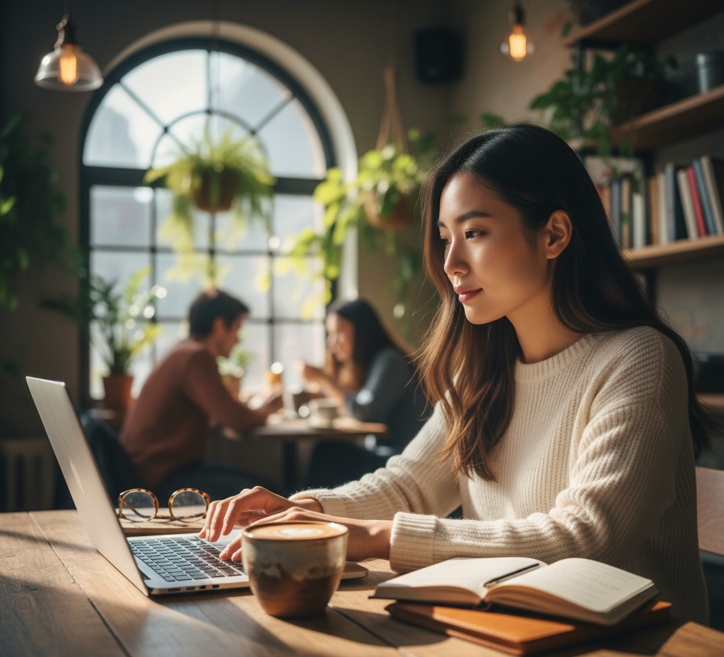 집중하기 좋은 카페 환경